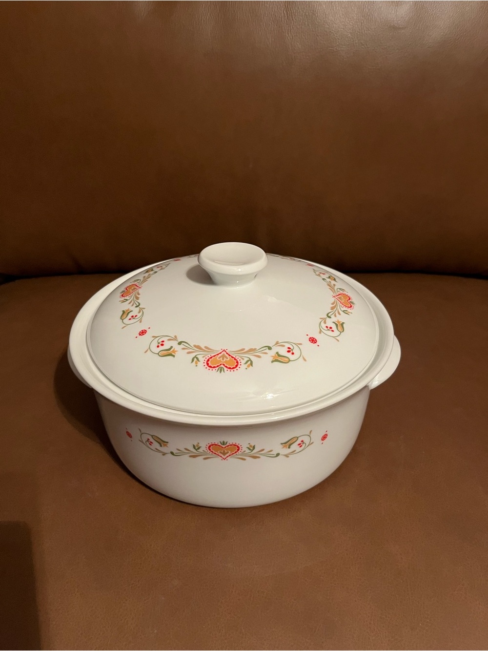 Vtg Noritake Hartsdale Covered Casserole Dish